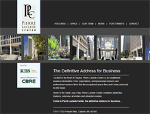 Tablet Screenshot of pierrelaclede.com